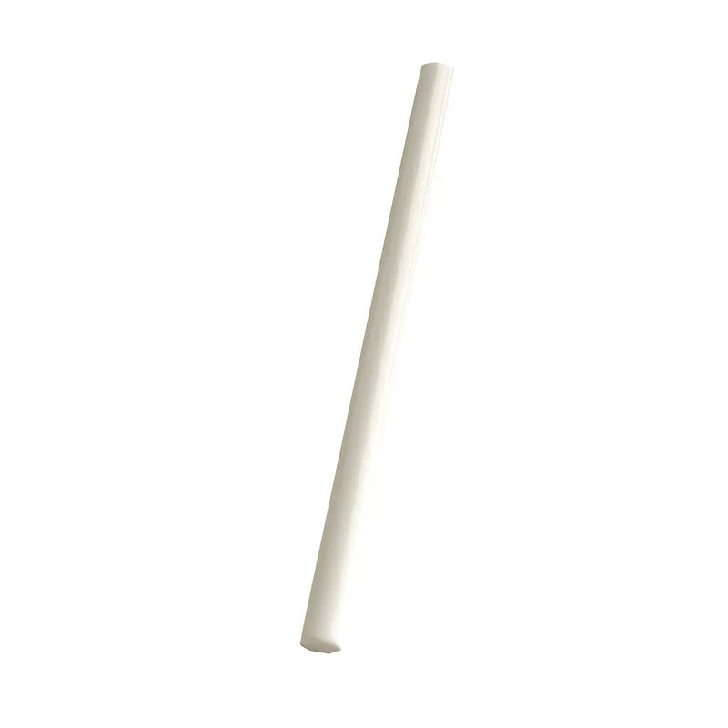 Pearl White 0.6x12 Glossy Porcelain Bullnose Tile Trim (10 pack, 0.5 sq ft/case) by Apollo Tile