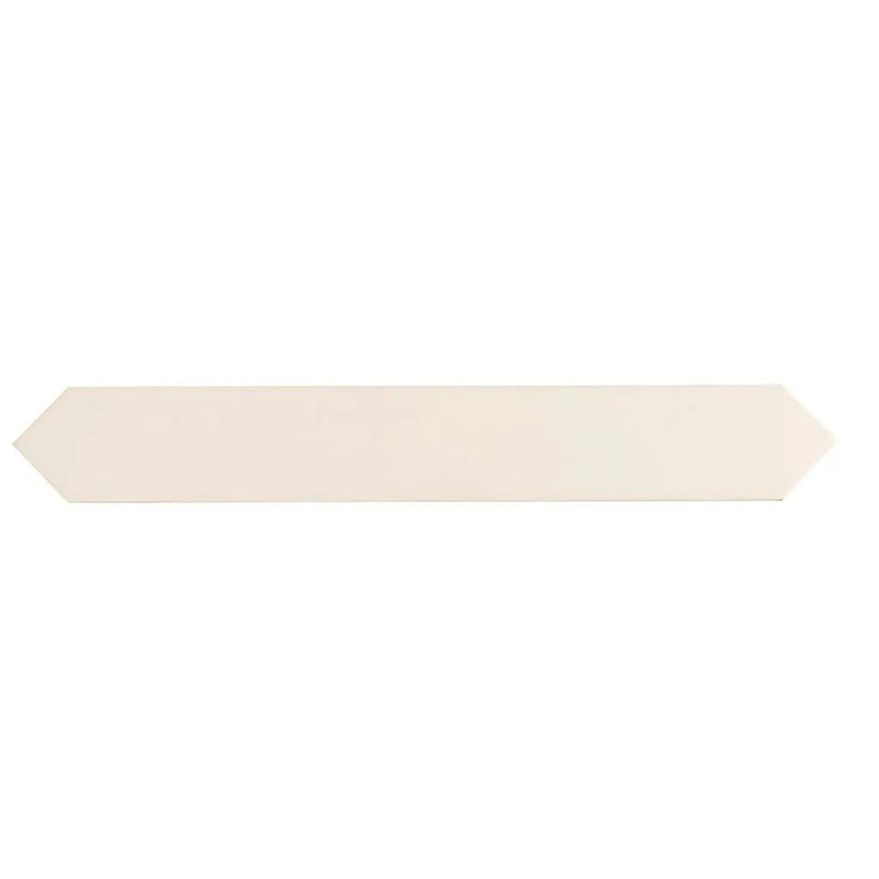 Pearl White 3x19 Glossy Picket Porcelain Tile (20 pack, 7.65 sq ft/case) by Apollo Tile