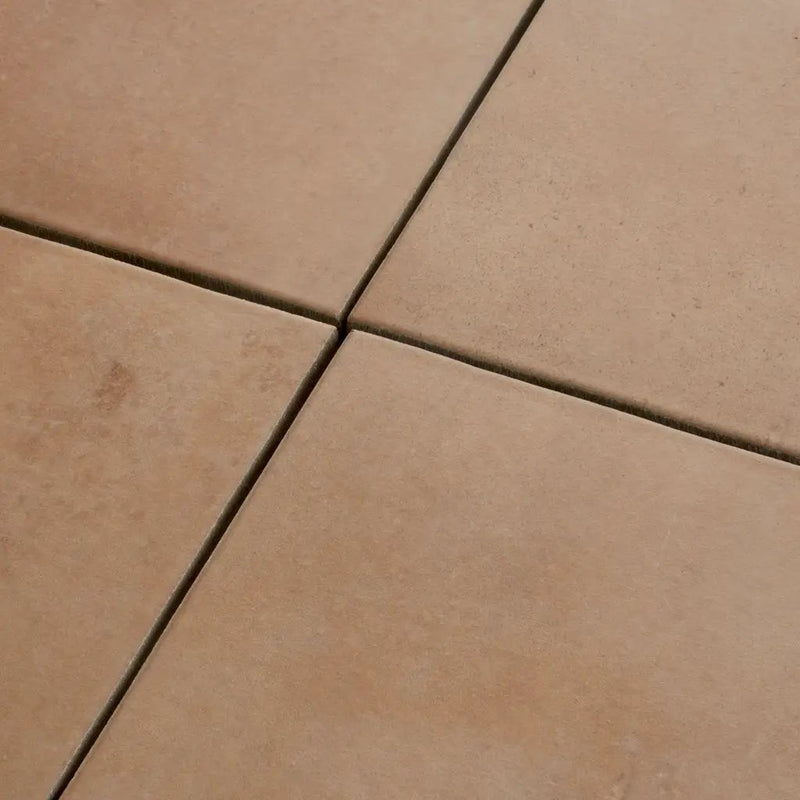 Terracotta 6x6 Matte Square Porcelain Tile (19 pack, 4.66 sq ft/case) by Apollo Tile