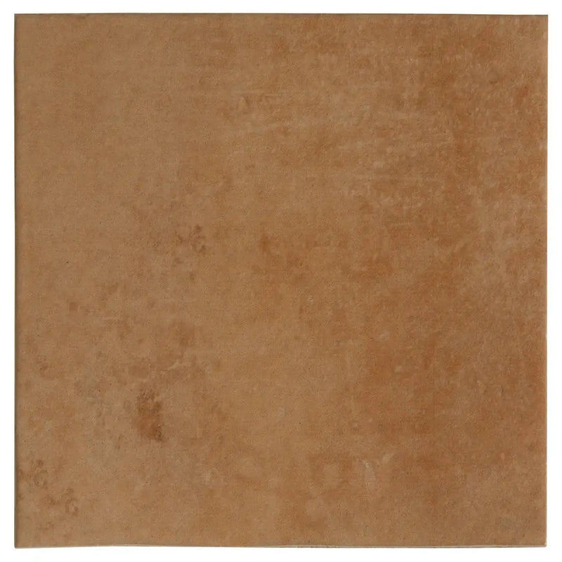Terracotta 6x6 Matte Square Porcelain Tile (19 pack, 4.66 sq ft/case) by Apollo Tile