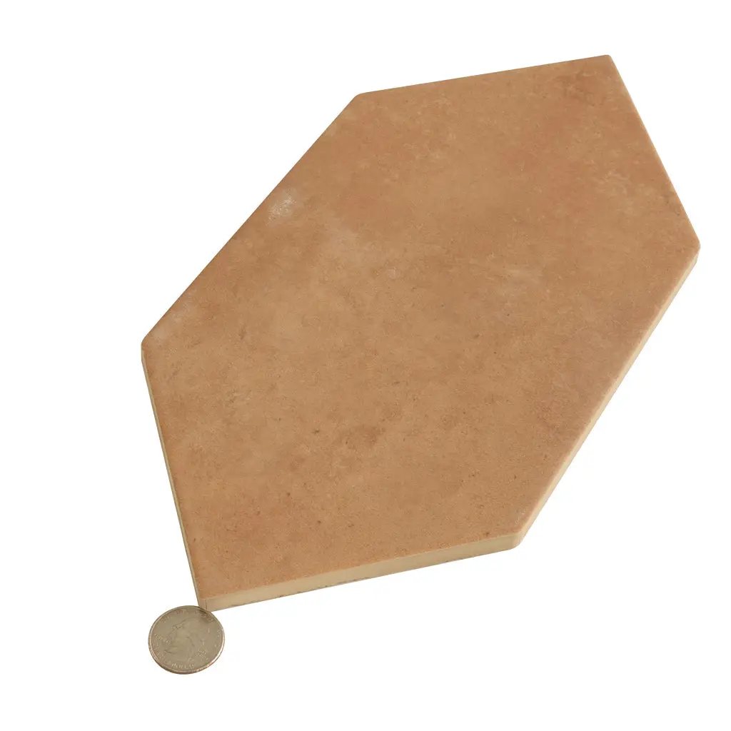 Terracotta 6x12 Matte Octagon Porcelain Tile (20 pack, 7.1 sq ft/case) by Apollo Tile