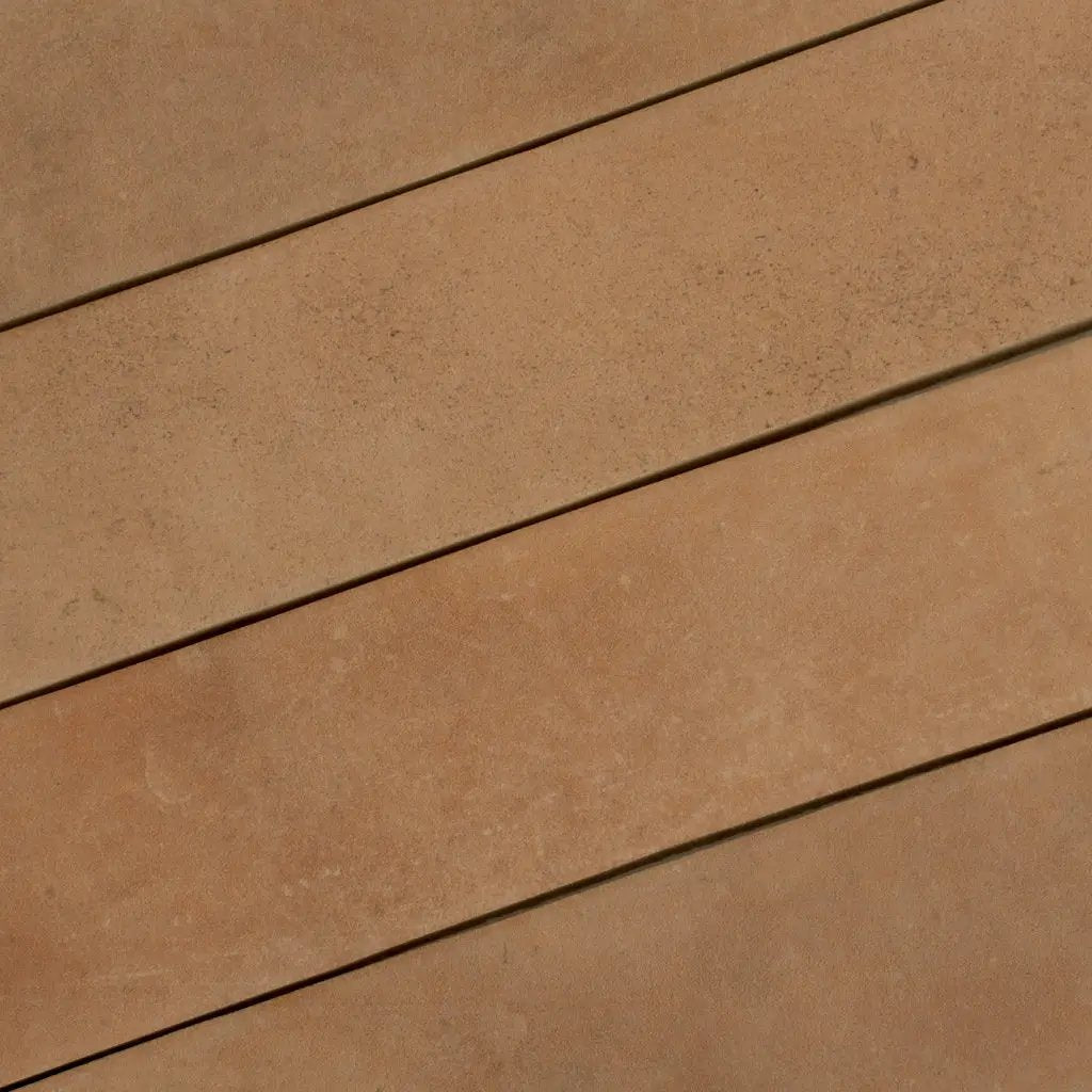Terracotta 3x19 Matte Picket Porcelain Tile (20 pack, 7.65 sq ft/case) by Apollo Tile