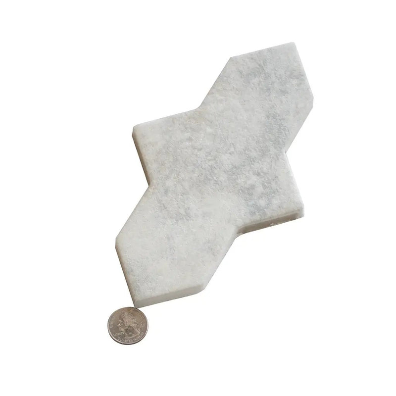 Beige 7x2.5 Matte Star Porcelain Tile (36 pack, 5.33 sq ft/case) by Apollo Tile