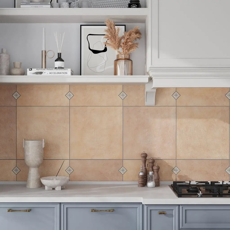 Terracotta 2x2 Matte Square Porcelain Tile (50 pack, 0.86 sq ft/case) by Apollo Tile