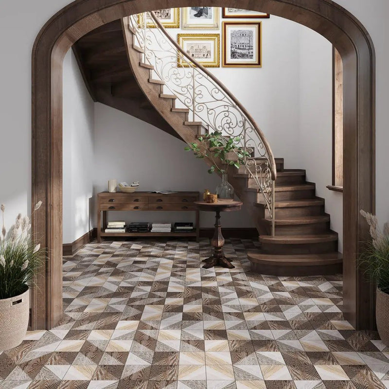 Brown 6x6 Matte Square Porcelain Tile (20 pack, 5.868 sq ft/case) by Apollo Tile