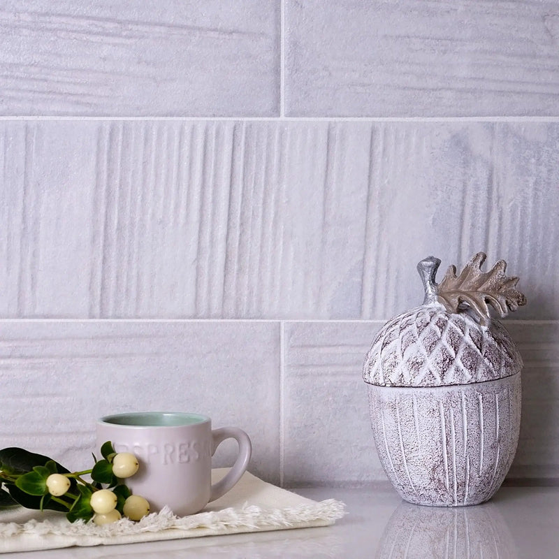 White 4x13 Matte Brick Porcelain Tile (31 pack, 12.034 sq ft/case) by Apollo Tile