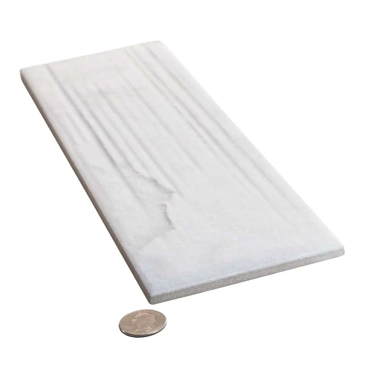 White 4x13 Matte Brick Porcelain Tile (31 pack, 12.034 sq ft/case) by Apollo Tile