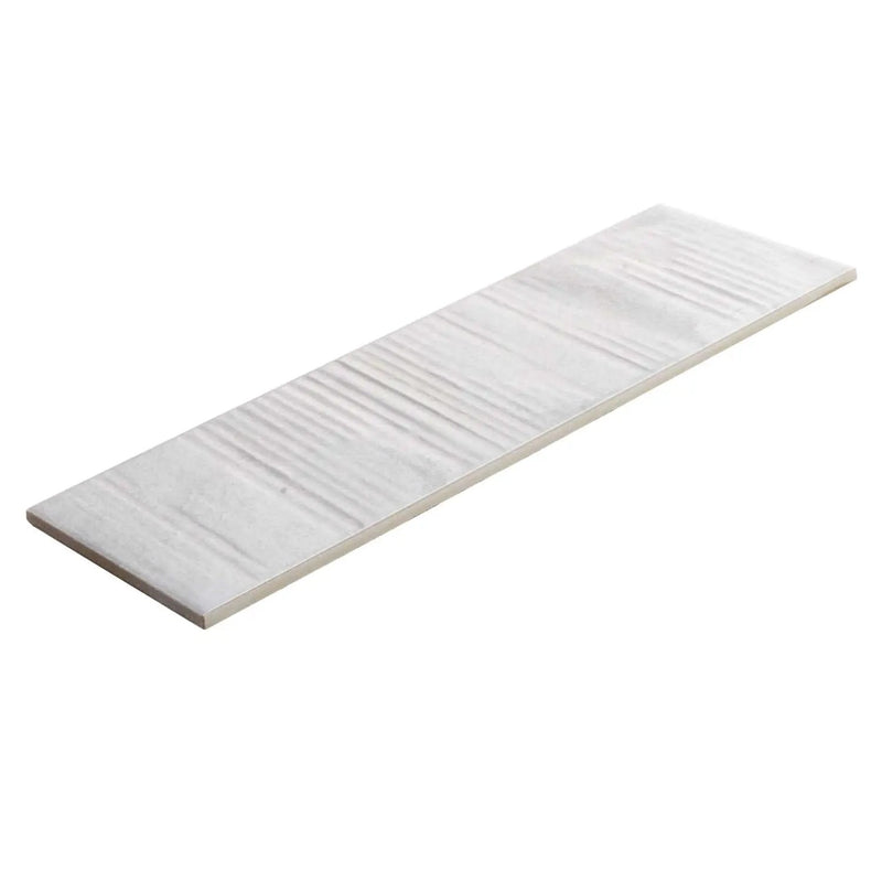 White 4x13 Matte Brick Porcelain Tile (31 pack, 12.034 sq ft/case) by Apollo Tile