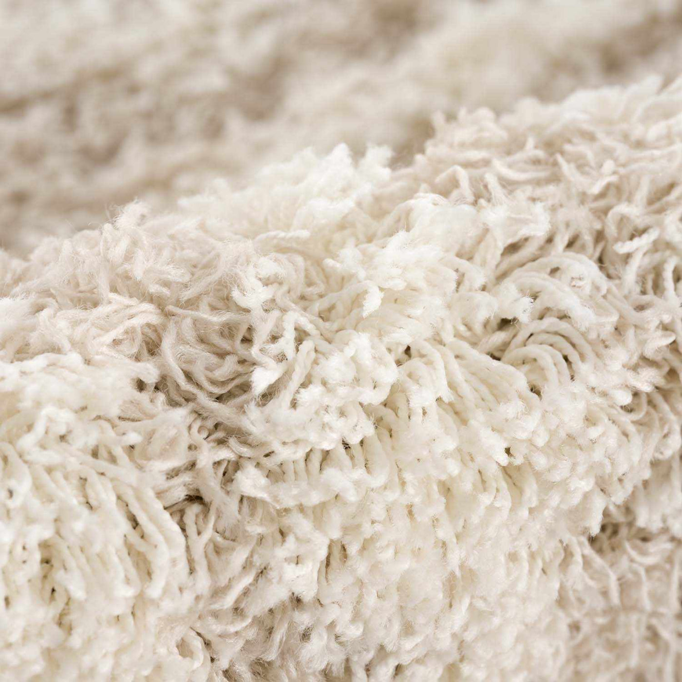 Prompton Cream Plush Area Rug by Boutique Rugs