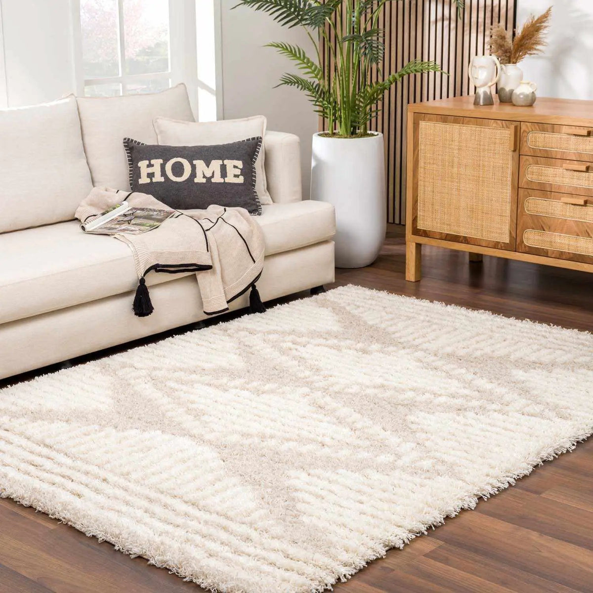 Igor Shag Area Rug, installed in a room