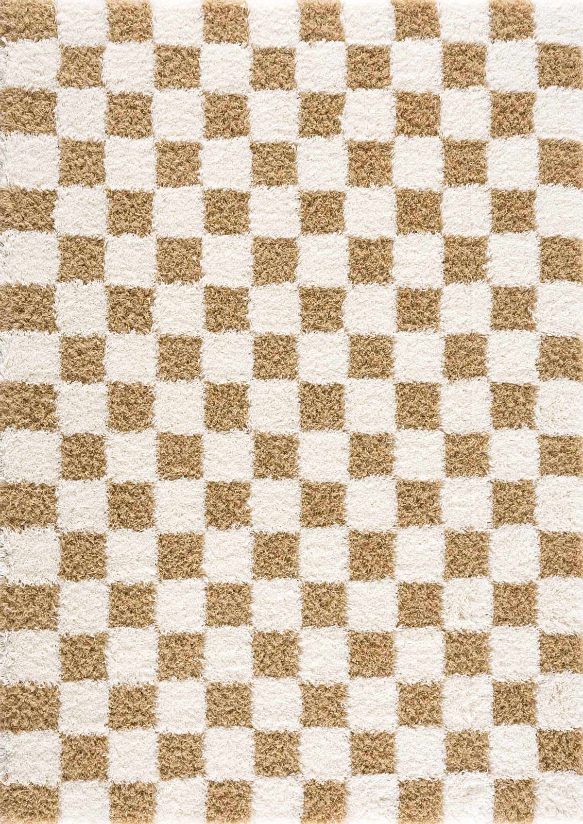 Atira Mustard Checkered Area Rug, photo 3 of 21
