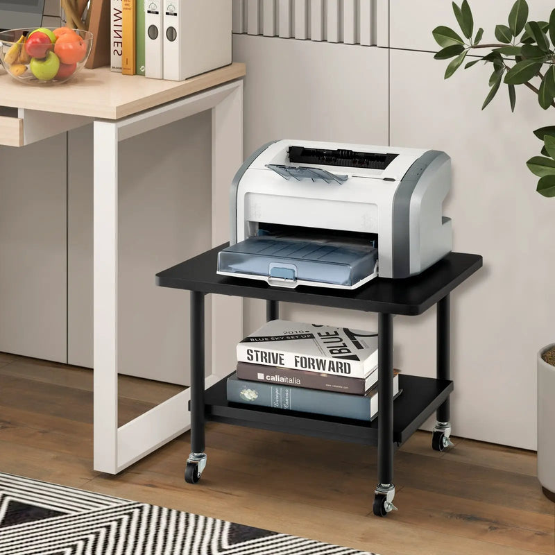Under Desk Printer Stand with by DirectDeals