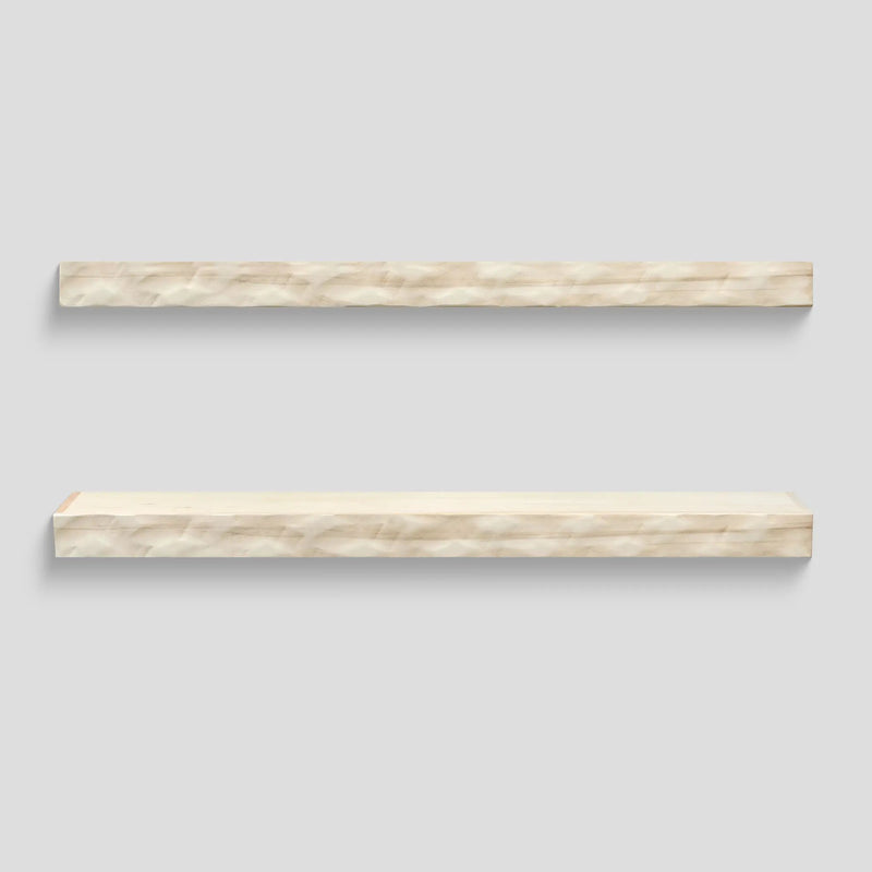 Hewn Floating Kitchen Shelf – Real Wood by Dogberrycollections