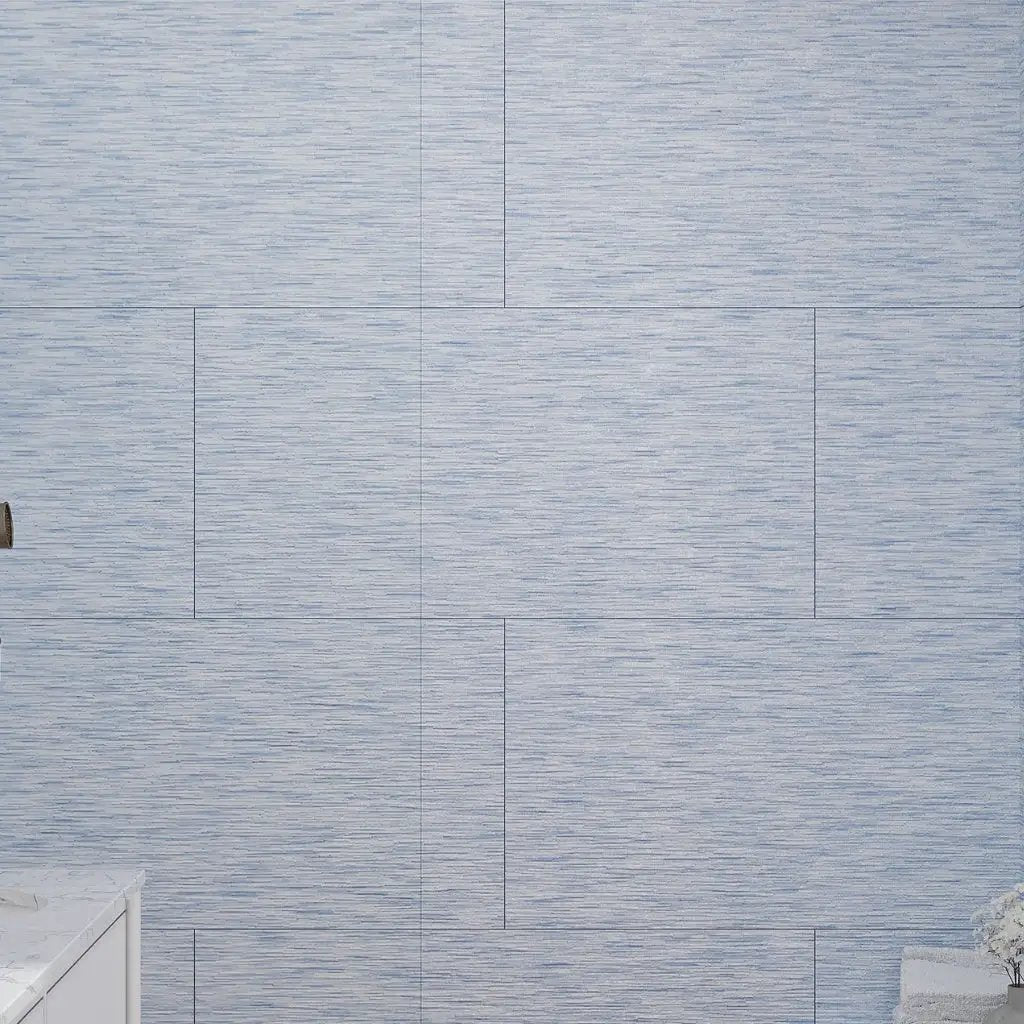 Blue 24x48 Textured Porcelain Large Format Tile (2 pack, 15.29 sq ft/case) by Apollo Tile