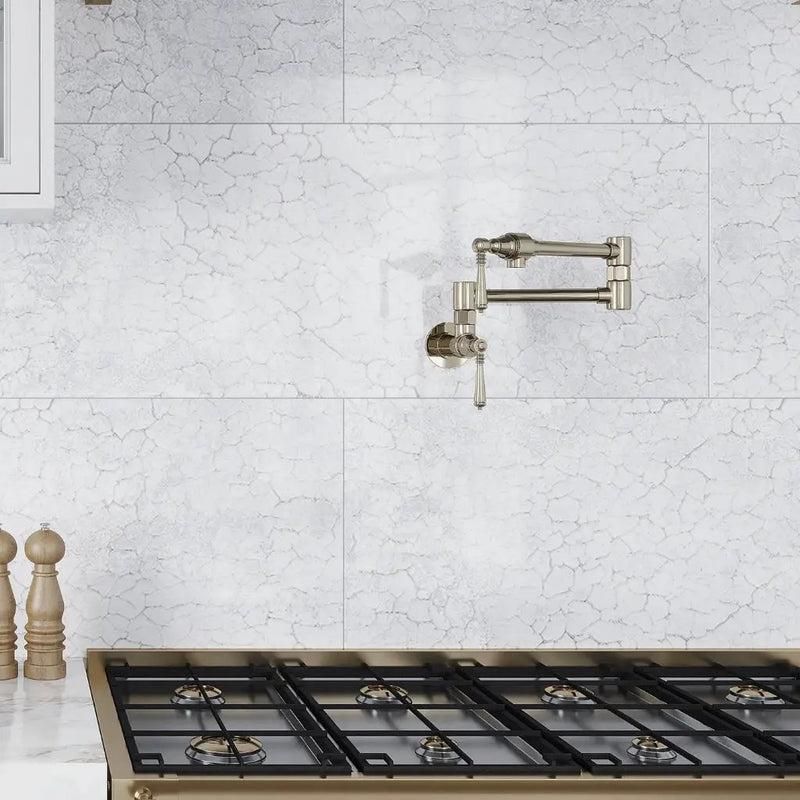 Pearl White 18x48 Textured Ceramic Large Format Tile (3 pack, 17.23 sq ft/case) by Apollo Tile