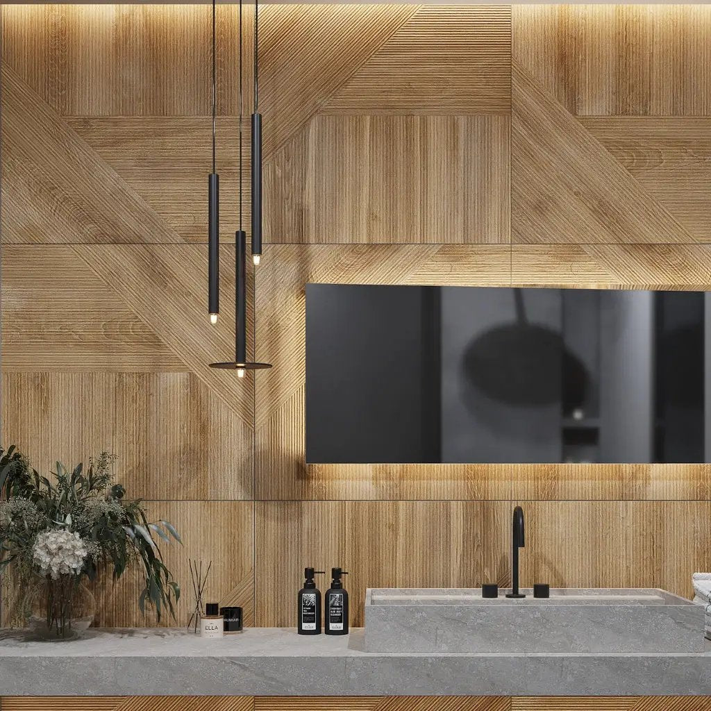 Brown 30x30 Matte Slate Porcelain Large Format Tile (2 pack, 12.16 sq ft/case) by Apollo Tile