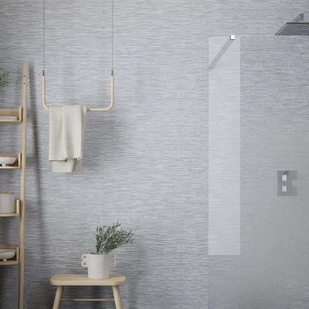 Gray 24x48 Textured Porcelain Large Format Tile (2 pack, 15.29 sq ft/case) by Apollo Tile
