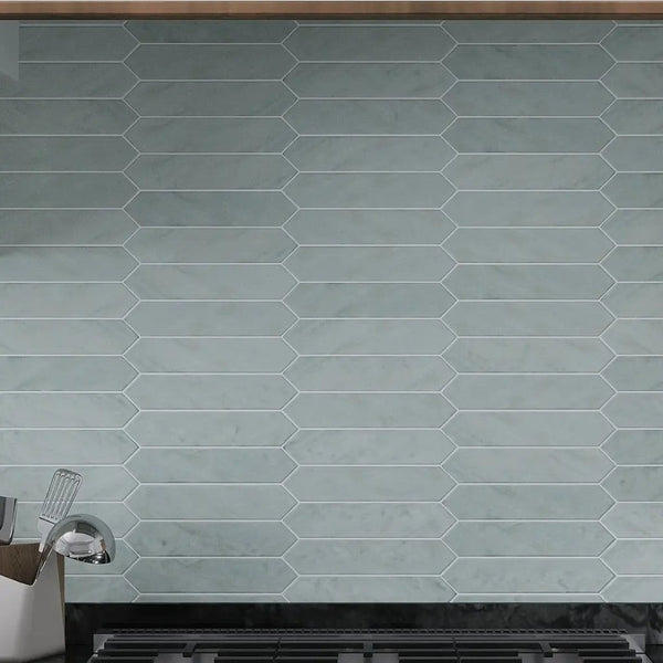 Pistachio Green 2x10 Matte Picket Ceramic Tile (23 pack, 2.37 sq ft/case)