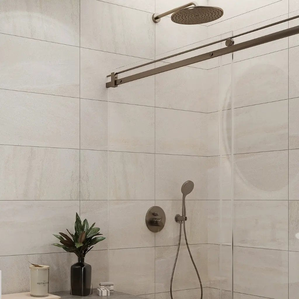 Beige 12x24 Field Matte Porcelain Tile (5 pack, 10.763 sq ft/case) by Apollo Tile