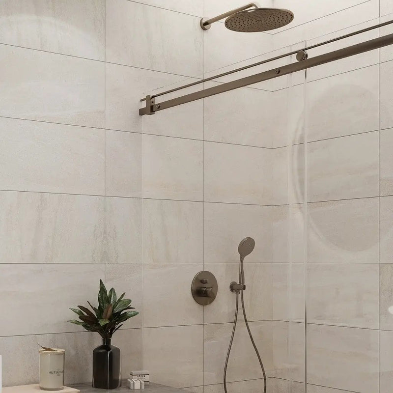 Beige 12x24 Field Matte Porcelain Tile (5 pack, 10.763 sq ft/case) by Apollo Tile