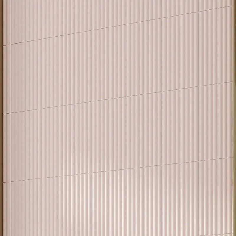 Pink 2x8 Matte Ceramic Subway Deco Tile (42 pack, 4.54 sq ft/case) by Apollo Tile