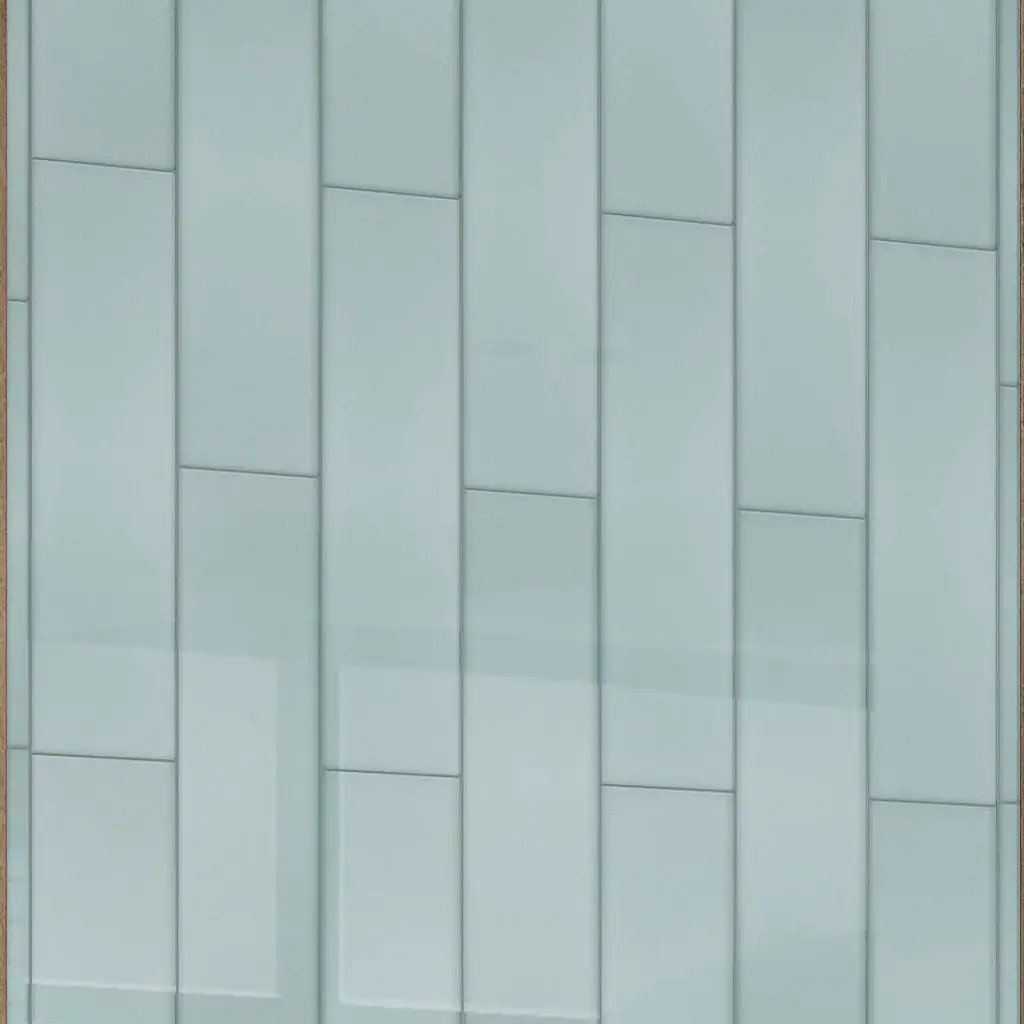 Blizzard Blue 4x16 Glossy Subway Glass Tile (12 pack, 5.33 sq ft/case) by Apollo Tile