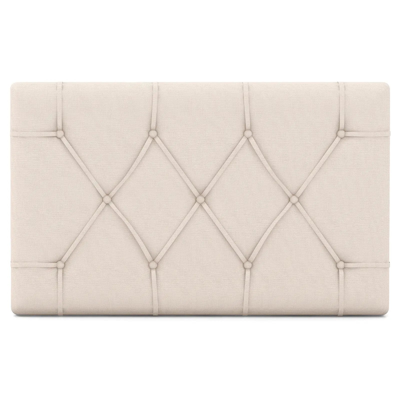 Upholstered Headboard for Twin Size Bed with Fabric Upholstery by DirectDeals