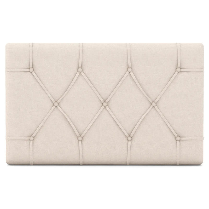 Upholstered Headboard for Twin Size Bed with Fabric Upholstery by DirectDeals