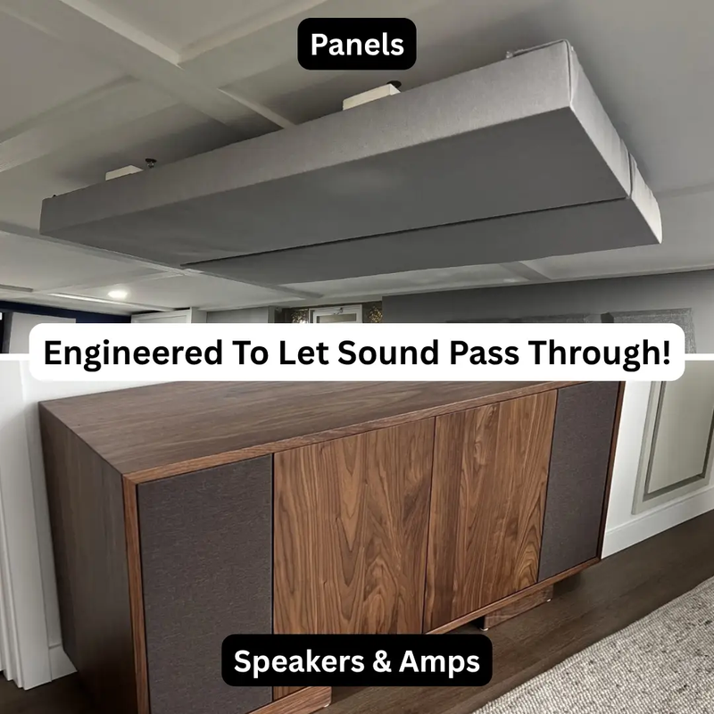 TruWeave™ Acoustic Fabric by SoundAssured - Single Layer (100% Acoustically Transparent) by SoundAssured