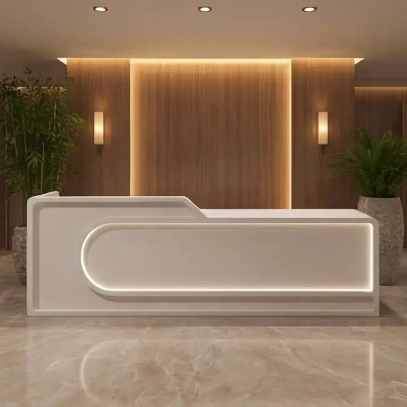 Nyssa · Front Reception Desk by Arc Grove