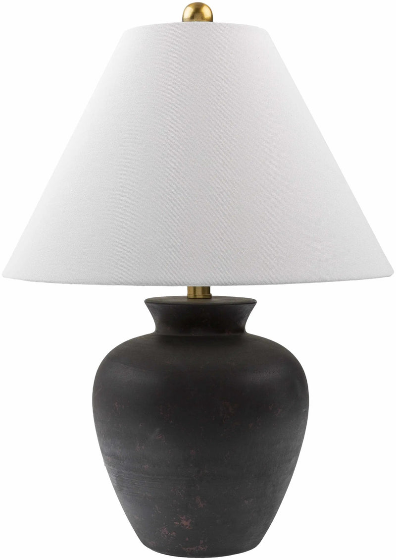 Valderrey Black Table Lamp by Boutique Rugs