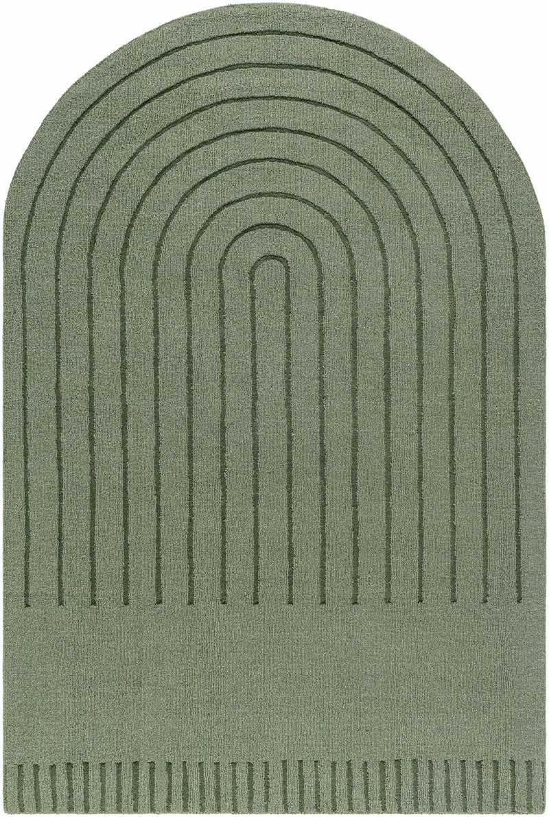 Arnona Green Area Rug by Boutique Rugs