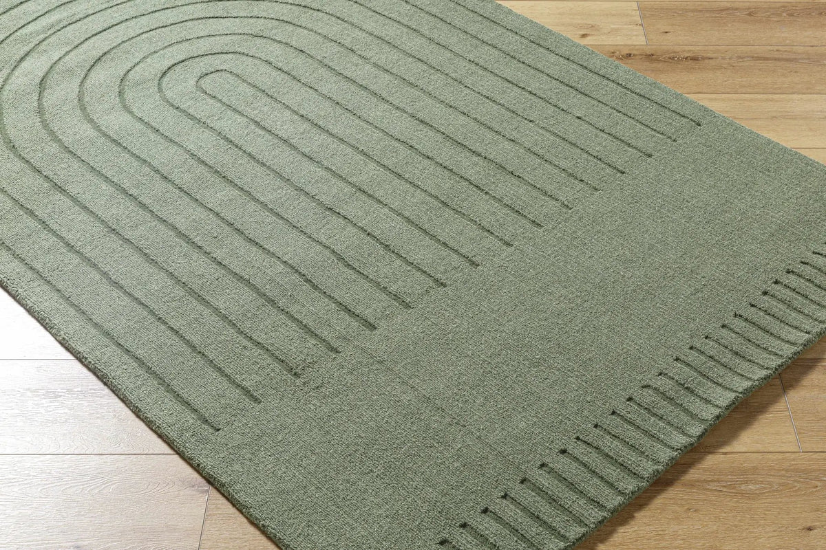 Arnona Green Area Rug, photo 4 of 8