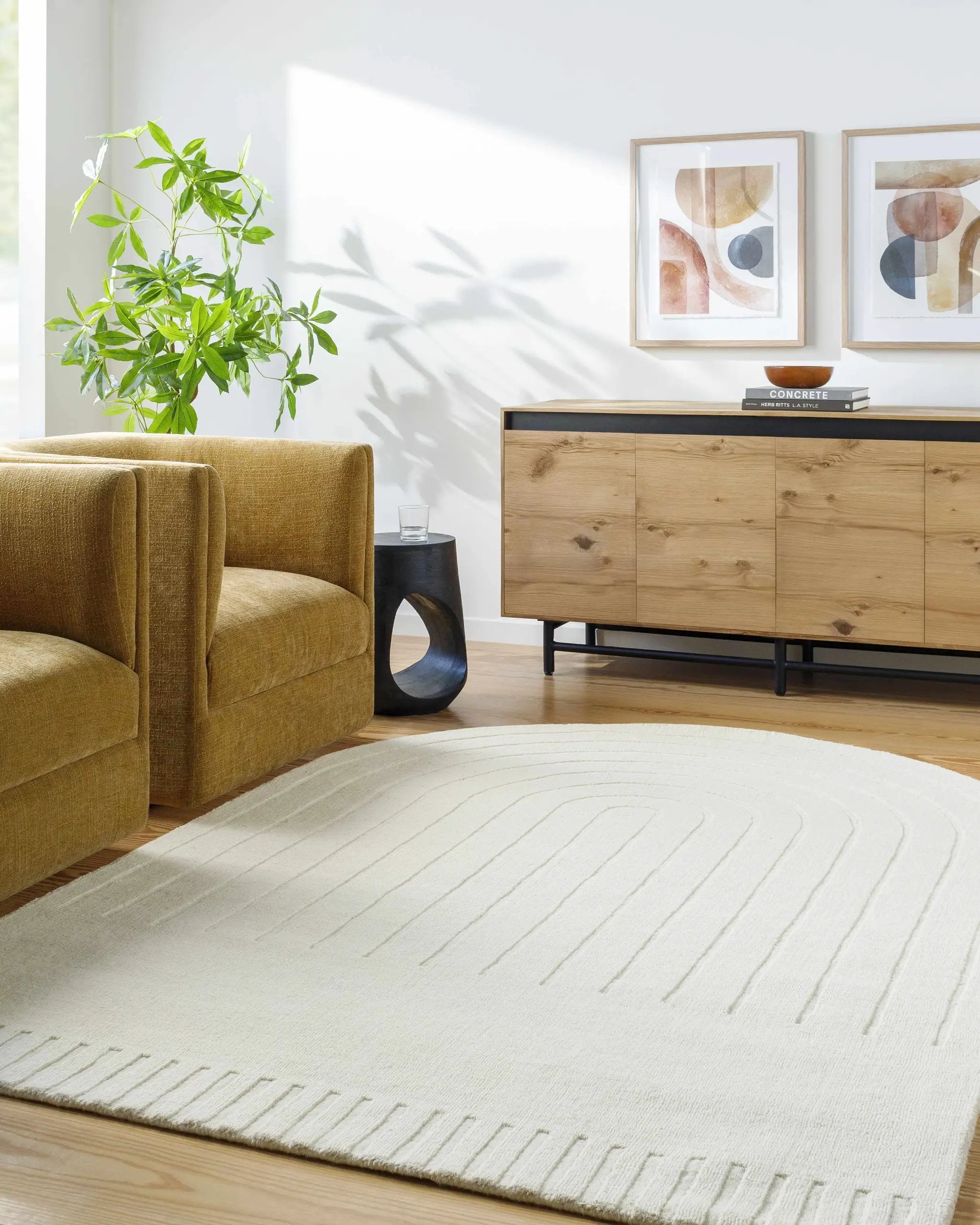 Arnona Off White Area Rug by Boutique Rugs