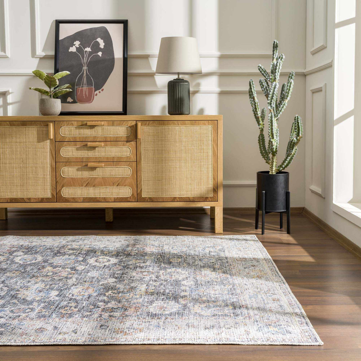 Napeu Washable Area Rug, installed in a room 5