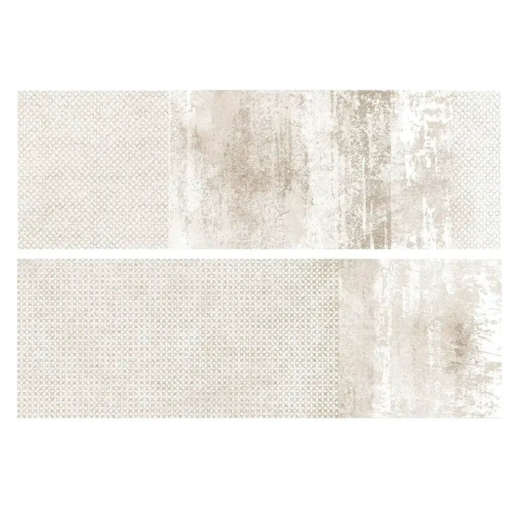 Alabaster White 10x30 Matte Ceramic Large Format Tile (2 pack, 4 sq ft/case) by Apollo Tile
