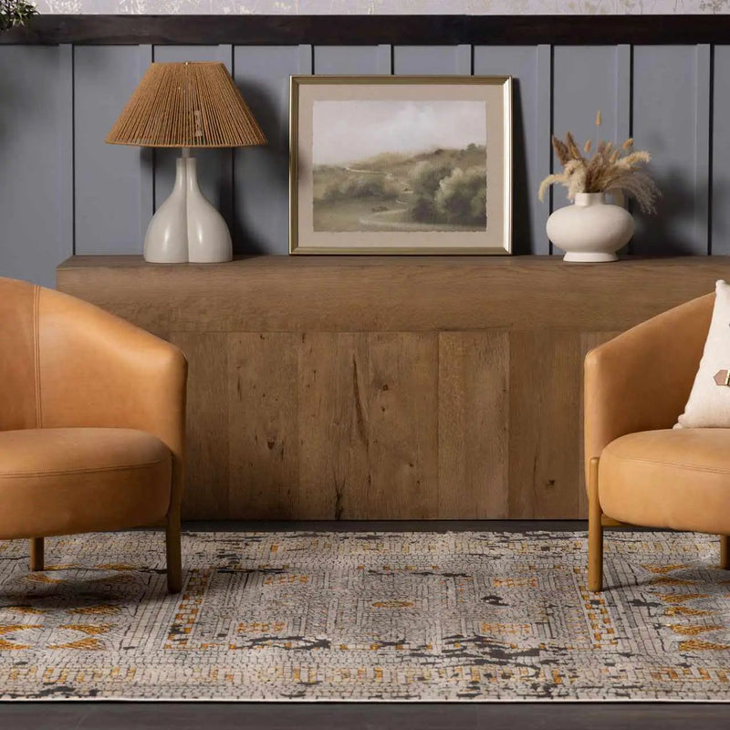 Terlingua Mustard Area Rug by Boutique Rugs
