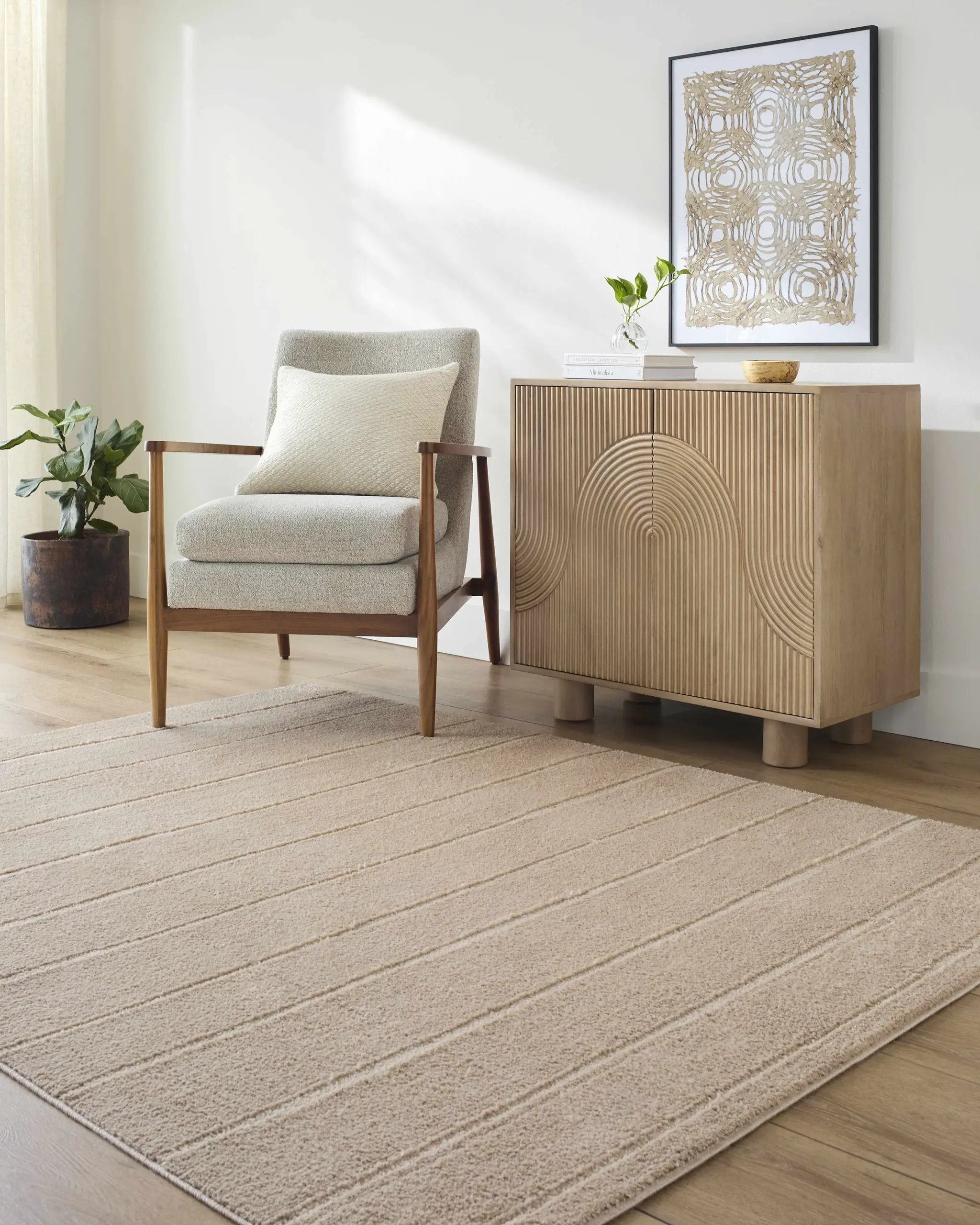 Cascade Brown Area Rug by Boutique Rugs