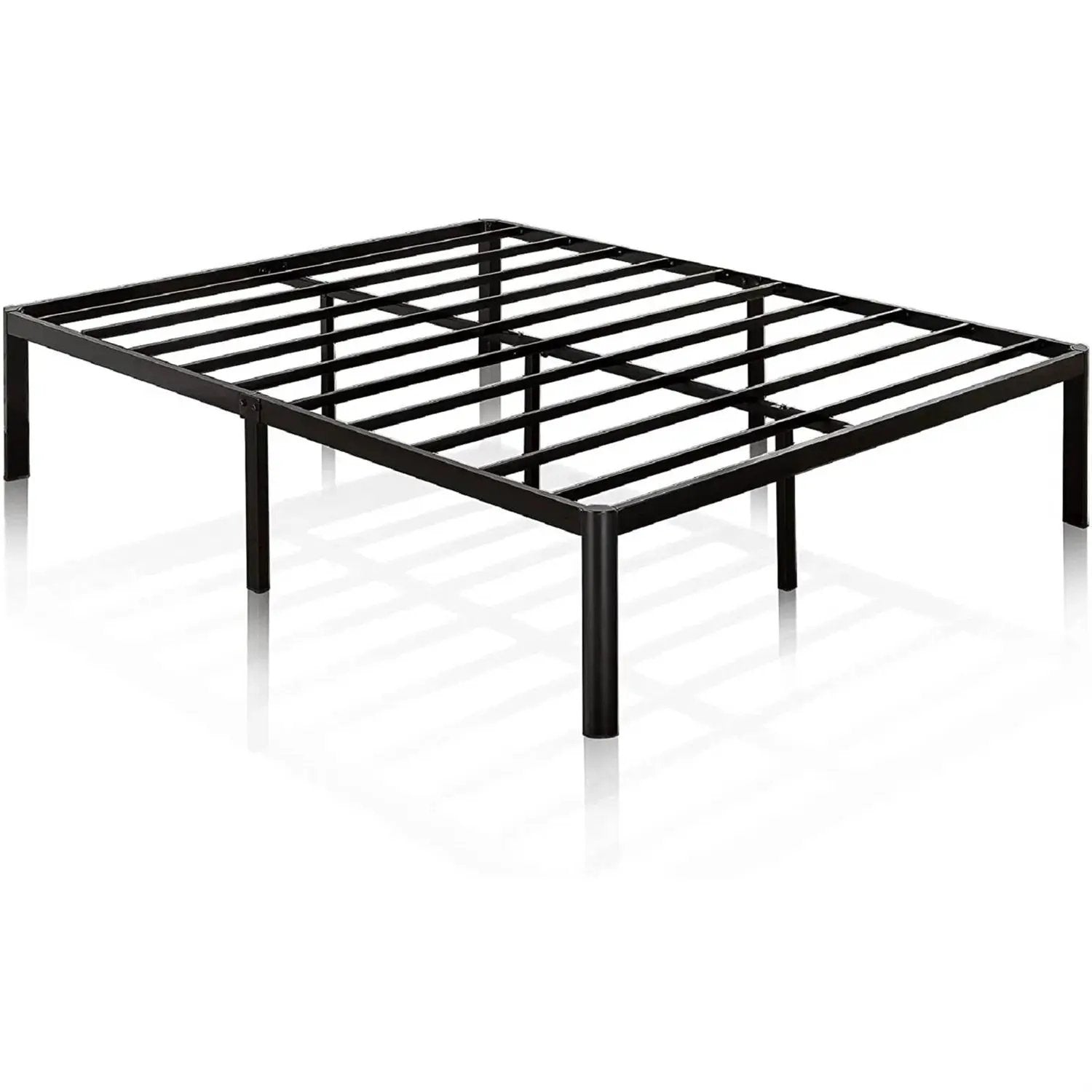 King Metal Platform Bed Frame with Rounded Legs 700 lbs Weight Capacity by HomePacific