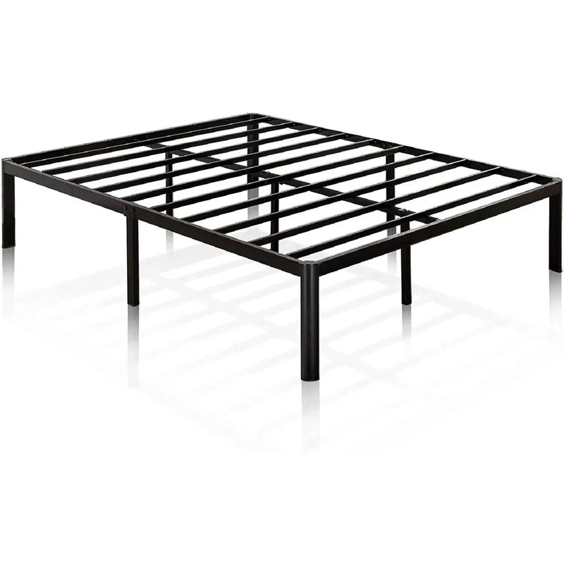 King Metal Platform Bed Frame with Rounded Legs 700 lbs Weight Capacity by HomePacific