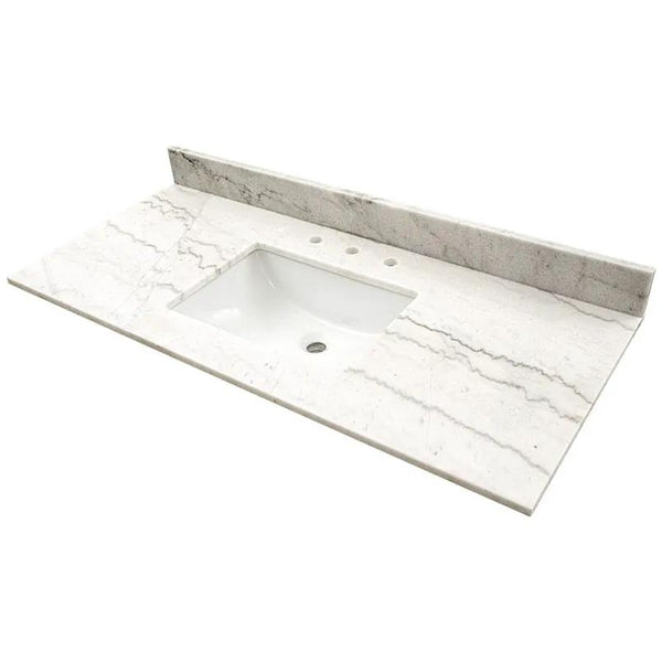 Arabesque Carrara Polished Marble Tiles 49x22