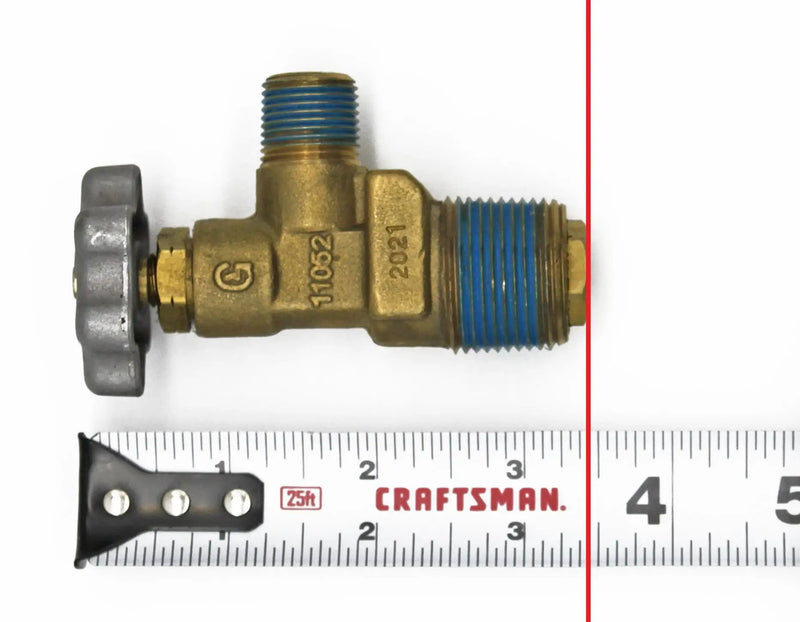Flame King VSVFL Forklift Propane Cylinder Service Valve Liquid Withdrawal by Flame King Products