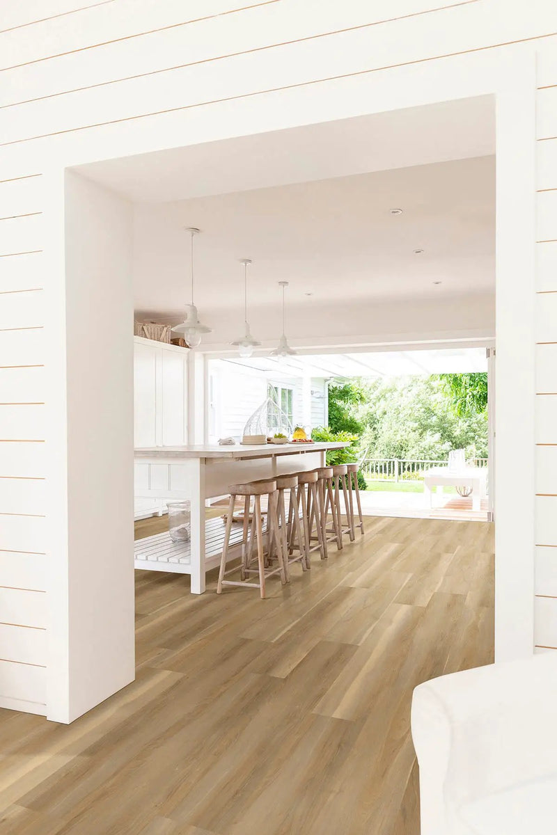 Nove Plus Bayhill Blonde Matte Wood Look Lvt Planks 9x48 by MSI Surfaces