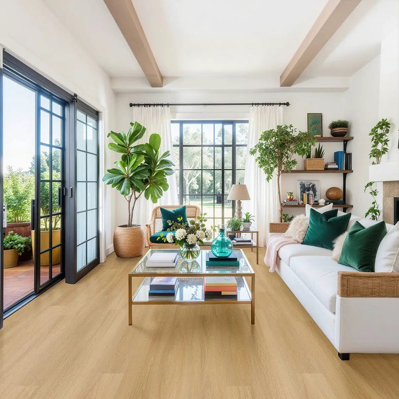 Nove Bayside Buff Matte Wood Look Lvt Planks 9x48 by MSI Surfaces
