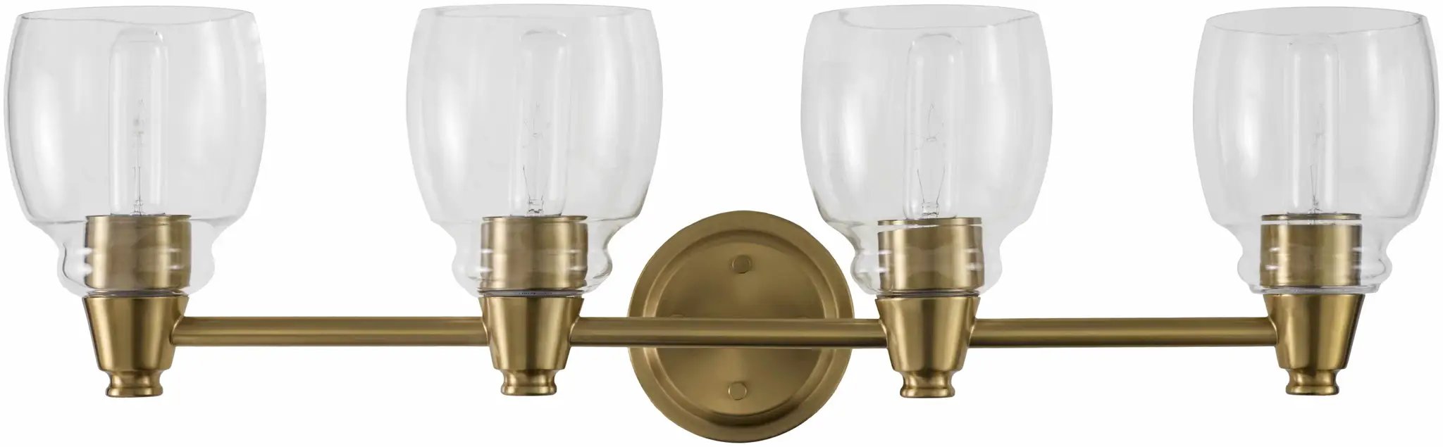 Viguzzolo Brass Wall Sconce by Boutique Rugs