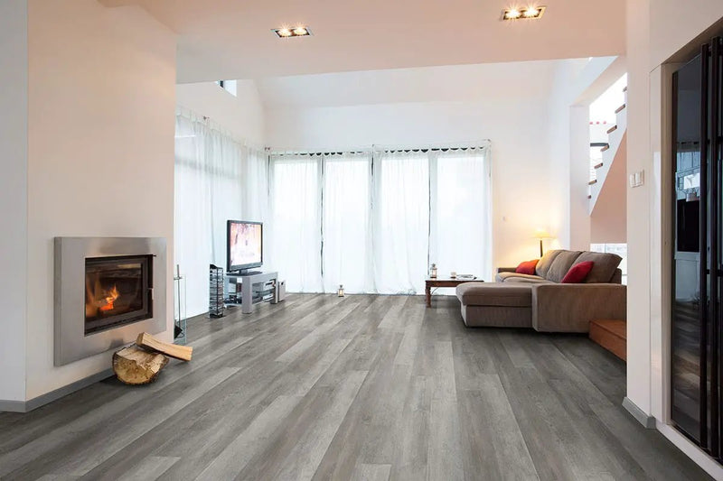 Katavia Woodrift Gray Matte Wood Look Lvt Planks 6x48 by MSI Surfaces