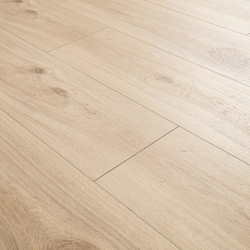 Smithcliffs Sunnyvale Semi Gloss Quarter Round Wood Look Rigid Core Moldings angled view