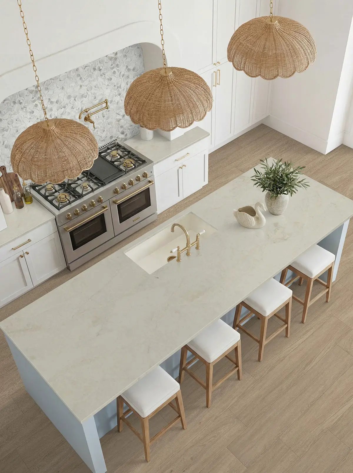 Wayne Parc Andaz Semi Gloss Wood Look Lvt Moldings 12x1.25 0.18 inch in a finished room