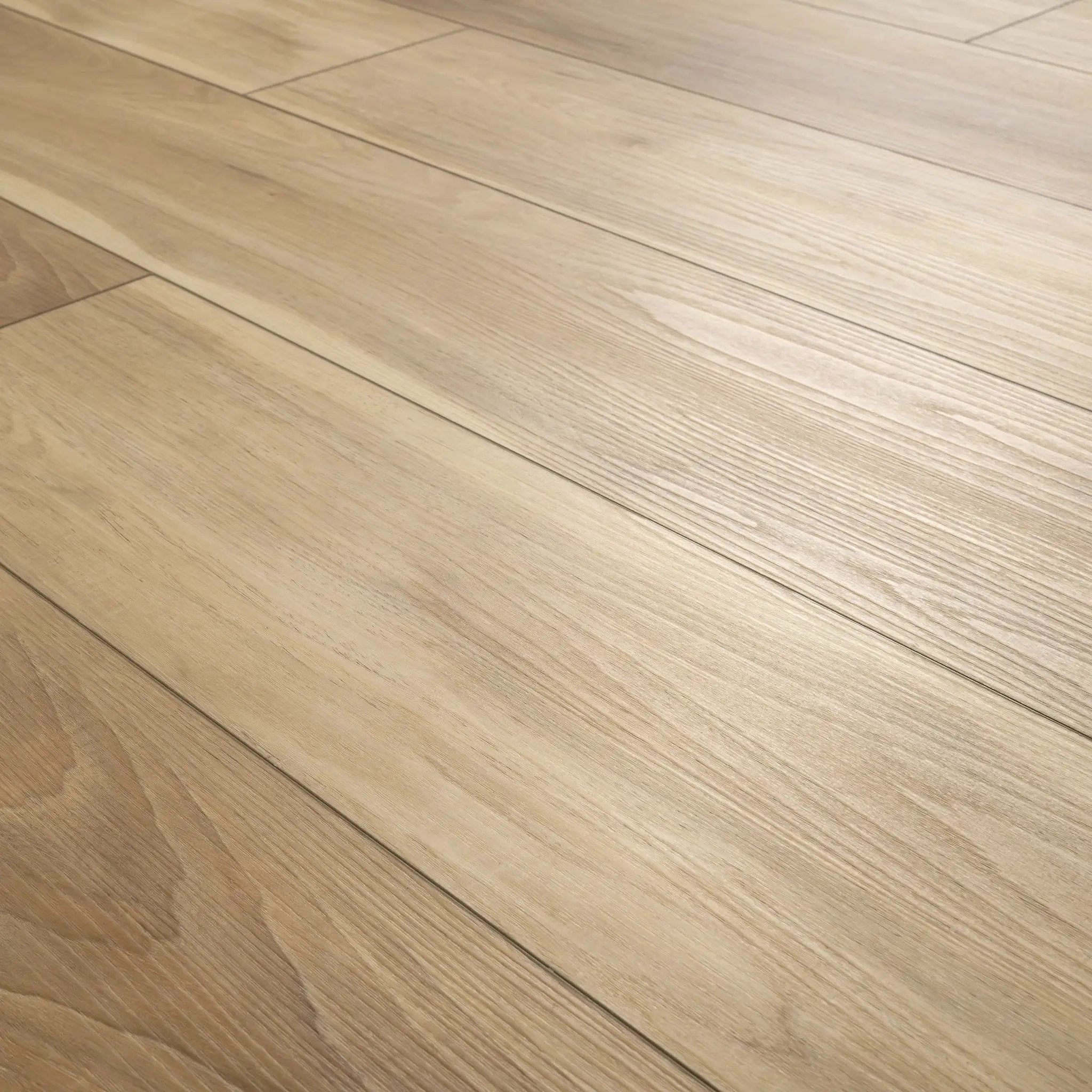 Andover Bayhill Blonde Semi Gloss Flush Stair Nose Wood Look Lvt Moldings 2.75x0.75 angled view