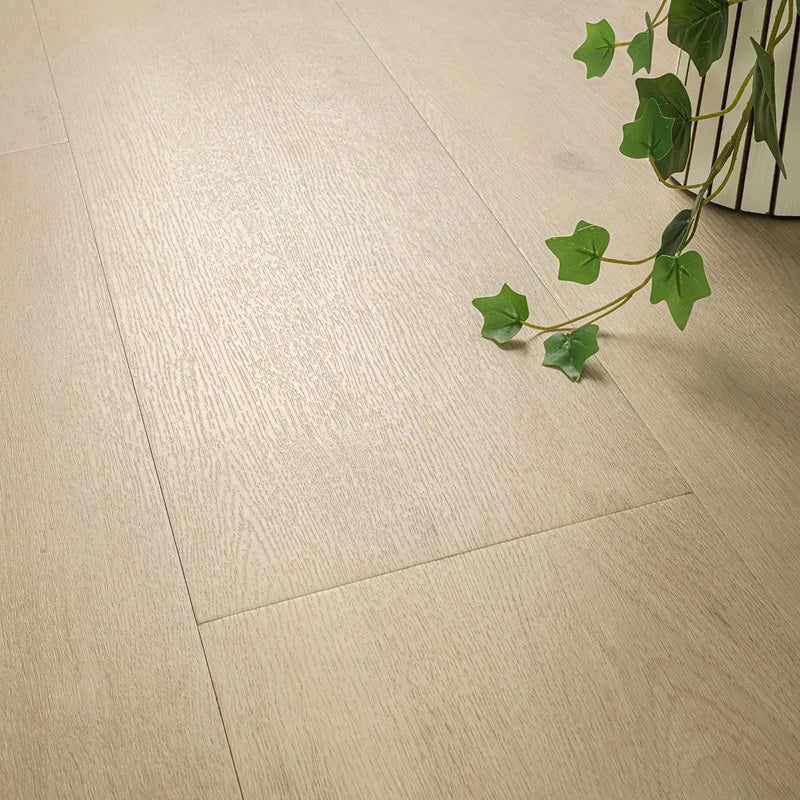 Ashton 2.0 Benton Blonde Semi Gloss Wood Look Lvt Moldings 12x1.25 in a finished room